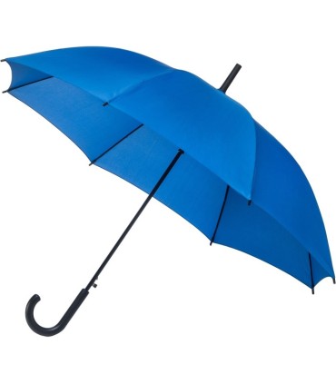Automatyczna lekka parasolka damska jasno niebieska z czarnym stelażem