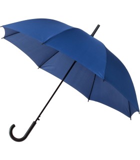 Automatyczna lekka parasolka damska ciemno niebieska z czarnym stelażem