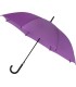 Automatyczna lekka parasolka damska fioletowa z czarnym stelażem