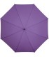 Automatyczna lekka parasolka damska fioletowa z czarnym stelażem