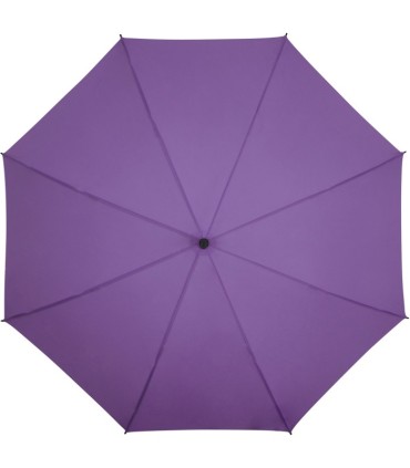 Automatyczna lekka parasolka damska fioletowa z czarnym stelażem