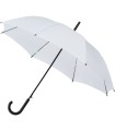 Automatyczny lekki wytrzymały parasol IMPLIVA z czarnym stelażem, biały