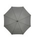 Automatyczna lekka parasolka damska ciemno szara z czarnym stelażem