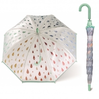 Magiczny przezroczysty parasol dziecięcy zmieniający kolor Esprit