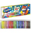 Kredki - pastele olejne kredki 24 szt., bambino