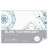 Blok techniczny biały A3 INTERDRUK 10 arkuszy 170g