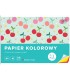 PAPIER KOLOROWY, A4, 10 KARTEK, 115G, INTERDRUK