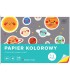 PAPIER KOLOROWY, A4, 10 KARTEK, 115G, INTERDRUK