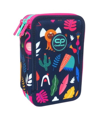 PIÓRNIK POTRÓJNY Z WYPOSAŻENIEM COOLPACK JUMPER 3 LET'S GOL