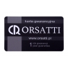 Męski dwuczęściowy portfel Orsatti M03A z wyjmowaną wkładką na karty - czarny