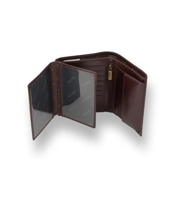 Portfel Wittchen 21-1-221, kolekcja Italy, kolor brązowy