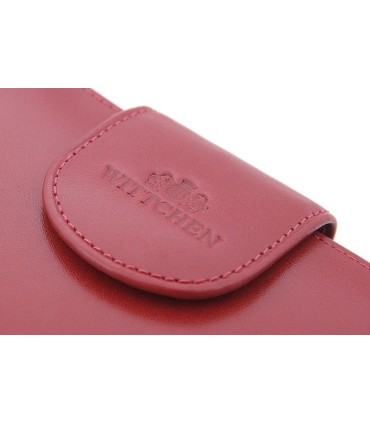 Portmonetka marki Wittchen 21-1-362, kolekcja Italy, czerwona