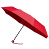 Klasyczna damska składana parasolka w kolorze czerwonym