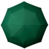 Klasyczna damska składana parasolka w kolorze zielonym