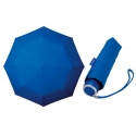 Klasyczna damska składana parasolka w kolorze niebieskim