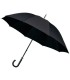 Wytrzymały lekki parasol sztormowy XL męski IMPLIVA, czarny