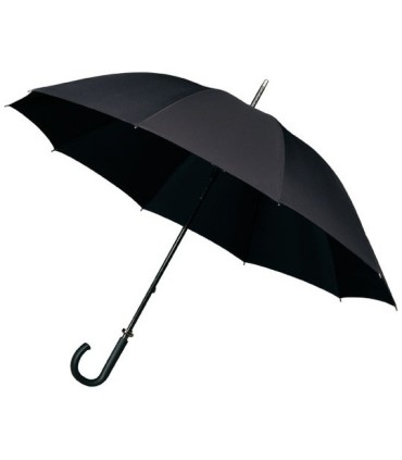 Wytrzymały lekki parasol sztormowy XL męski IMPLIVA, czarny