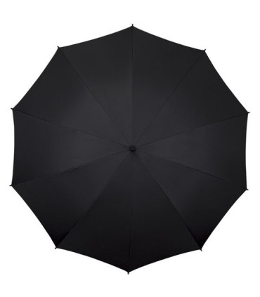 Czarny duży parasol męski - sztormowy