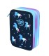PIÓRNIK POTRÓJNY Z WYPOSAŻENIEM COOLPACK JUMPER 3 BLUE UNICORN