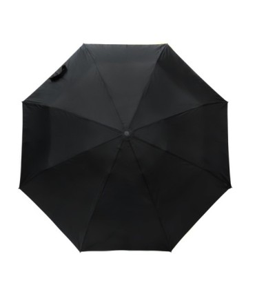Elegancki automatyczny parasol męski składany mocny IMPLIVA, czarny