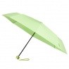 Klasyczna damska składana parasolka w kolorze jasnozielonym 