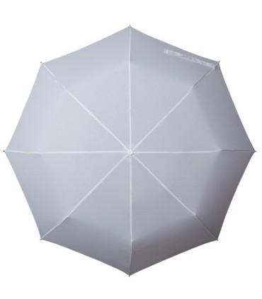 Klasyczna damska składana parasolka do torebki biała