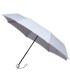 Klasyczna damska składana parasolka do torebki biała