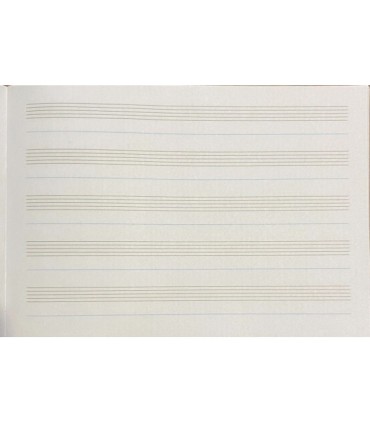 Zeszyt do muzyki nut z pięciolinia A5 16 kartek Interdruk