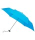 Mała płaska składana parasolka damska NIEBIESKA