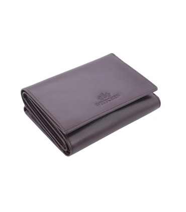 Portmonetka marki Wittchen 21-1-071, kolekcja Italy, kolor brązowy