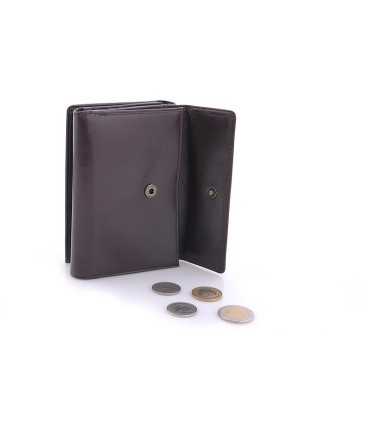 Portmonetka marki Wittchen 21-1-071, kolekcja Italy, kolor brązowy