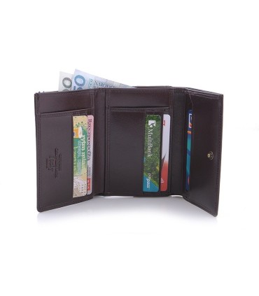 Portmonetka marki Wittchen 21-1-071, kolekcja Italy, kolor brązowy