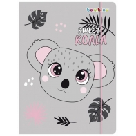 Teczka z gumką Bambino dla dziewczynki A4 Sweet Koala