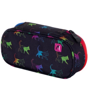 Usztywniany piórnik  saszetka Astra Head, RAINBOW KITTY