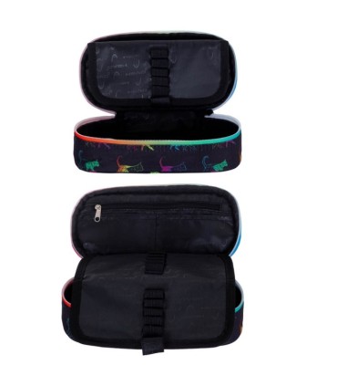 Usztywniany piórnik  saszetka Astra Head, RAINBOW KITTY