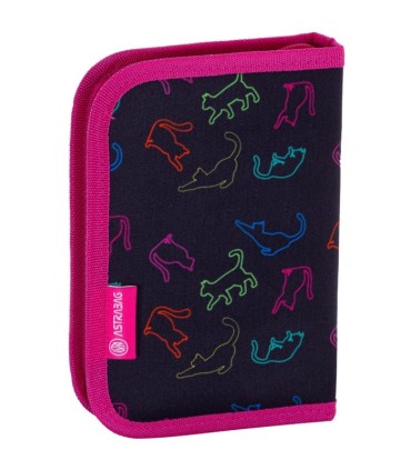 Piórnik pojedynczy dwuklapkowy ASTRABAG AC1 LO&VE