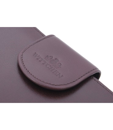 Portmonetka marki Wittchen 21-1-362, kolekcja Italy, brązowa