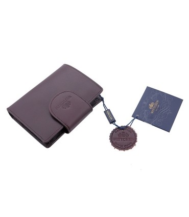 Portmonetka marki Wittchen 21-1-362, kolekcja Italy, brązowa