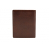 Mały, skórzany portfel Albatross jasno brązowy