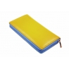 Kolorowy portfel damski saszetka Valentini, żółty, zielony, niebieski + inne