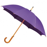 Automatyczna damska parasolka w kolorze fioletowym