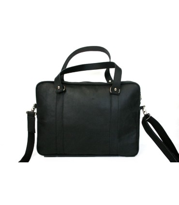 Skórzana torba na ramię na laptopa, A4, jasny brąz