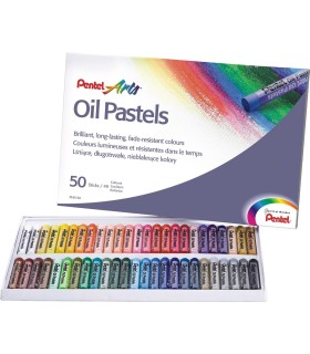 pastele olejne Pentel seria Arts 50 kredek