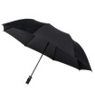 Automatyczny składany parasol męski XL średnica 123 cm bardzo mocny, czarny