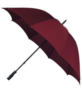 Bardzo duża wytrzymała damska parasolka w kolorze bordowym