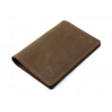 Skórzany super cienki portfel męski (SLIM WALLET) Orsatti, jasny brąz