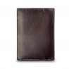 Skórzany portfel saszetka marki DuDu®, ciemny brąz, błękit + inne