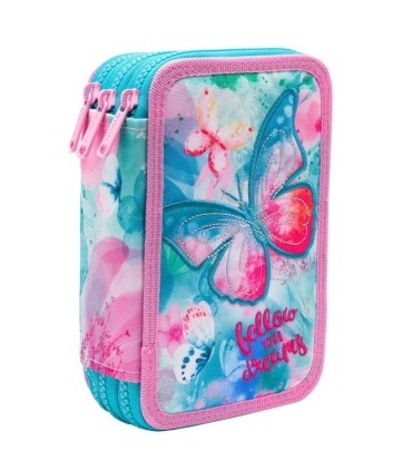 PIÓRNIK POTRÓJNY Z WYPOSAŻENIEM COOLPACK JUMPER 3 MOTYL