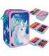 PIÓRNIK POTRÓJNY Z WYPOSAŻENIEM COOLPACK JUMPER 3 UNICORN