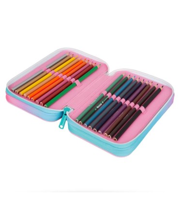 PIÓRNIK POTRÓJNY Z WYPOSAŻENIEM COOLPACK JUMPER 3 UNICORN